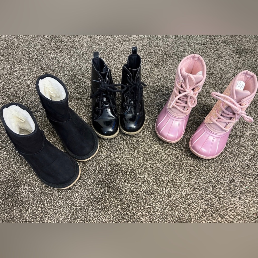 Toddler girl boots size 8